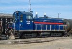 DRSX 1209, EMD SW9, ex BRC 523, enroute to CIRY seen here at Proviso Yard